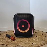 Enceinte JBL sur batterie avec micro sans fil - REF 19176